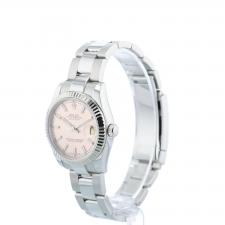 Ladies Rolex DateJust 31 178274 Steel case with Pink dial