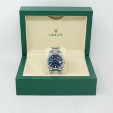 Gents Rolex Datejust 41 126334 Steel case with Blue dial
