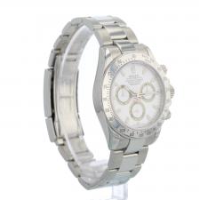 Gents Rolex Daytona 116520 Steel case with White dial