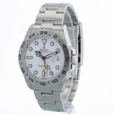 Gents Rolex Explorer II 226570 Stainless Steel case with White dial