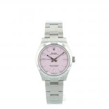 Ladies Rolex Oyster Perpetual 31 277200 Steel case with Candy Pink dial