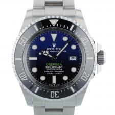 Gents Rolex Deep Sea 126660 Stainless Steel case with Black/Blue dial