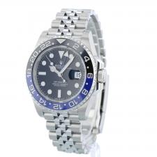 Gents Rolex GMT Master II 126710BLNR Stainless Steel case with Black dial