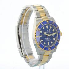 Gents Rolex Submariner Date 126613LB 18ct Yellow Gold   Stainless Steel case with Blue dial