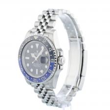 Gents Rolex GMT Master II 126710BLNR Stainless Steel case with Black dial