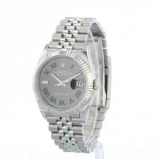 Gents Rolex Datejust 36 126234 Steel case with Wimbledon dial