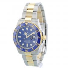 Gents Rolex Submariner Date 126613LB 18ct Yellow Gold Stainless Steel case with Blue dial