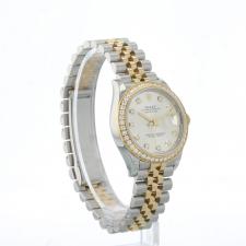 Ladies Rolex DateJust 31 278383RBR 18ct Yellow Gold   Stainless Steel case with Silver Diamond Dot dial