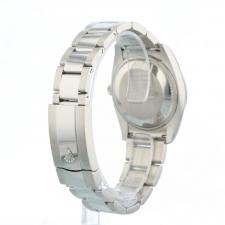 Gents Rolex Oyster Perpetual Date 34 115200 Steel case with Silver dial