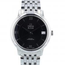 Ladies Omega DeVille 424.10.33.20.01.001 Stainless Steel case with Black dial