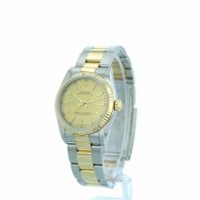 Ladies Rolex Oyster Perpetual 31 77513 18ct Yellow Gold   Stainless Steel case with Gilt dial