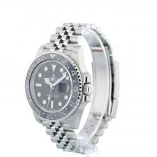 Gents Rolex GMT Master II 126710GRNR Stainless Steel case with Black dial