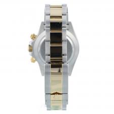 Gents Rolex Daytona 116523 18ct Yellow Gold Stainless Steel case with White dial