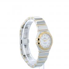 Ladies Omega Constellation 123.20.24.60.55.004 18ct Yellow Gold   Stainless Steel case with MOP Diamond dial