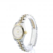 Ladies Rolex Datejust 79173 18ct Yellow Gold Stainless Steel case with Cream Jubilee dial