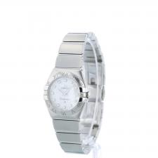 Ladies Omega Constellation 12310246055001 Steel case with MOP Diamond dial