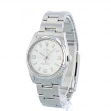 Gents Rolex Air King 114200 Stainless Steel case with Silver dial