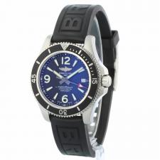 Gents Breitling Super Ocean 42 A17366  Steel case with Black dial