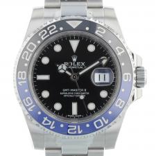 Gents Rolex GMT Master II 116710BLNR Steel case with Black dial