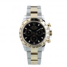 Gents Rolex Daytona 116503 18ct Yellow Gold   Stainless Steel case with Black dial