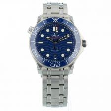 Gents Omega Seamaster 210.30.42.20.03.001 Steel case with Blue Wave dial