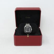 Gents Cartier Santos  WSSA0037 Steel case with Grey dial
