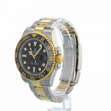 Gents Rolex GMT Master II 116713LN 18ct Yellow Gold   Stainless Steel case with Black dial