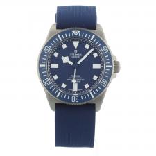 Gents Tudor Pelagos 25707B/22 Titanium case with Blue dial