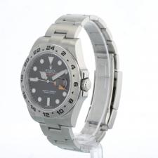 Gents Rolex Explorer II 216570 Steel case with Black dial