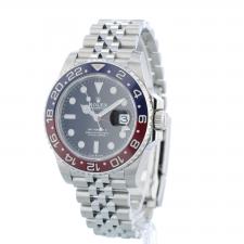Gents Rolex GMT Master II 126710BLRO Stainless Steel case with Black dial