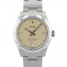Ladies Rolex Oyster Perpetual 31 277200 Steel case with Beige dial