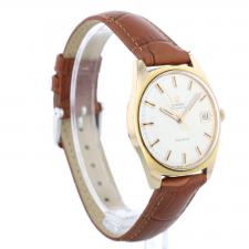 Gents Omega Geneve 166.041 G/P case with Silver dial