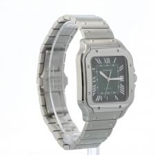 Gents Cartier Santos WSSA0062 Steel case with Green dial