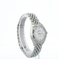 Ladies Rolex DateJust  279174 Steel case with White dial