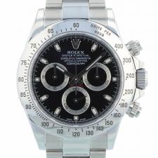 Gents Rolex Daytona 116520 Steel case with Black dial