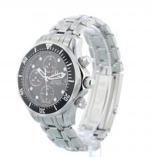 Gents Omega Seamaster 213.30.42.40.01.001 Stainless Steel case with Black Wave dial