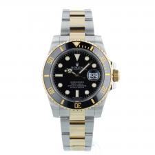 Gents Rolex Submariner Date 116613LN 18ct Yellow Gold Stainless Steel case with Black dial