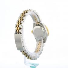 Ladies Rolex Oyster Perpetual 6718 18ct Yellow Gold   Stainless Steel case with White Diamond Set dial