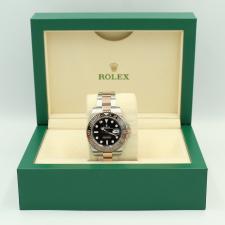 Gents Rolex GMT Master II 126711CHNR 18ct Rose Gold   Stainless Steel case with Black dial
