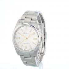 Gents Rolex Oyster Perpetual 41 124300 Steel case with Silver dial