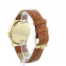 Gents Omega Constellation 198003 18ct Yellow Gold case with Gilt dial