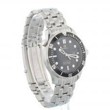 Gents Omega Seamaster 21230416101001 Steel case with Black Wave dial