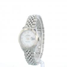 Ladies Rolex DateJust  279174 Steel case with White dial
