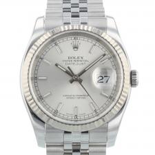 Gents Rolex Datejust 36 116234 Steel case with Silver dial