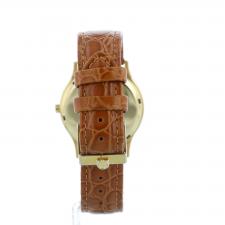 Gents Omega Constellation 198003 18ct Yellow Gold case with Gilt dial
