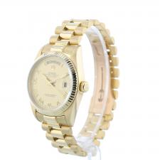 Gents Rolex Day Date 18038 18 CT case with Gilt dial