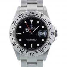 Gents Rolex Explorer II 16570 Steel case with Black dial