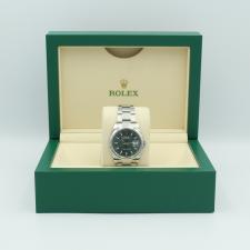 Gents Rolex Datejust 126200 Steel case with Green dial