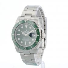 Gents Rolex Submariner Date 116610LV  case with Green dial