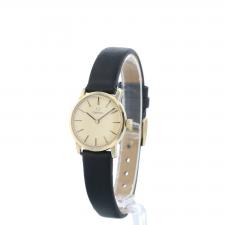 Ladies Omega Dress 9 CT case with Gilt dial